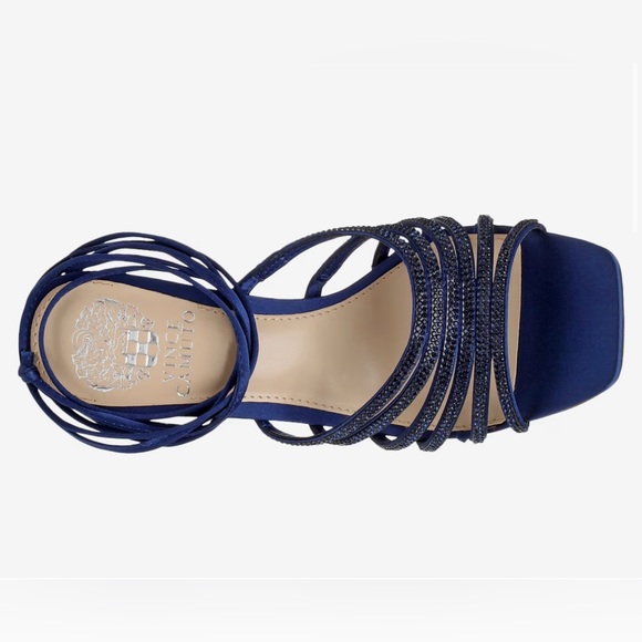 ᴠɪɴᴄᴇ ᴄᴀᴍᴜᴛᴏ ʀᴇʙɪᴛɪɴ ꜱᴀɴᴅᴀʟ, ʙʀᴀɴᴅ : ᴠɪɴᴄᴇ ᴄᴀᴍᴜᴛᴏ , ꜱɪᴢᴇ : 8 , ᴄᴏʟᴏʀ: ɴᴀᴠʏ ʙʟᴜᴇ - Picture 5 of 7